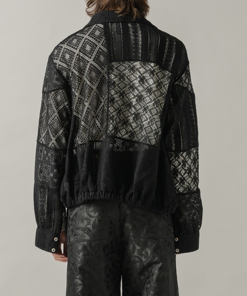 Casper John（キャスパージョン） ブルゾン アウター Patchwork lace