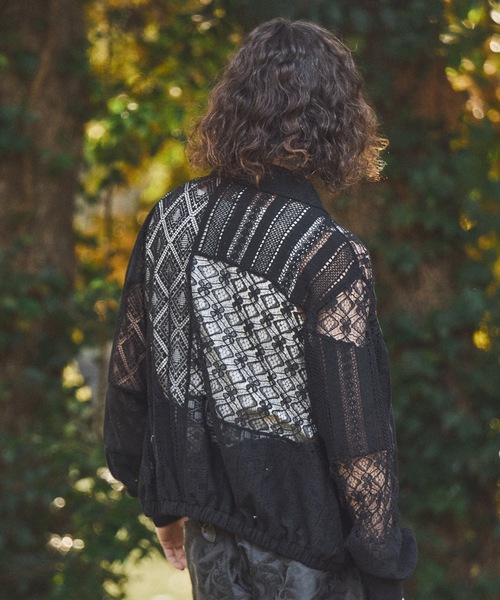 Casper John（キャスパージョン） ブルゾン アウター Patchwork lace