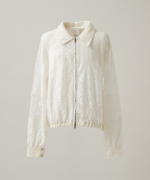 Casper John（キャスパージョン） ブルゾン アウター Patchwork lace