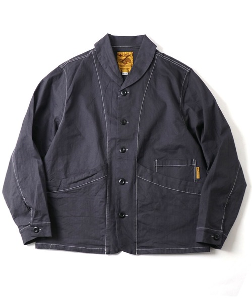 M.W.O.B.H.M カバーオール COMMON EDUCATION】DENIM MACKNAW COVERALL JACKET デニムマキノ