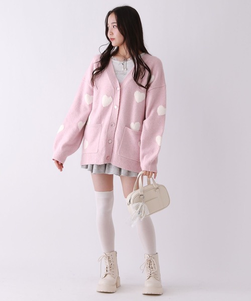 repipi armario（レピピアルマリオ） カーディガン 「girly line