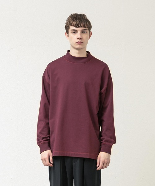 「SLICK」 長袖Tシャツ 2 アイボリー メンズ_画像2