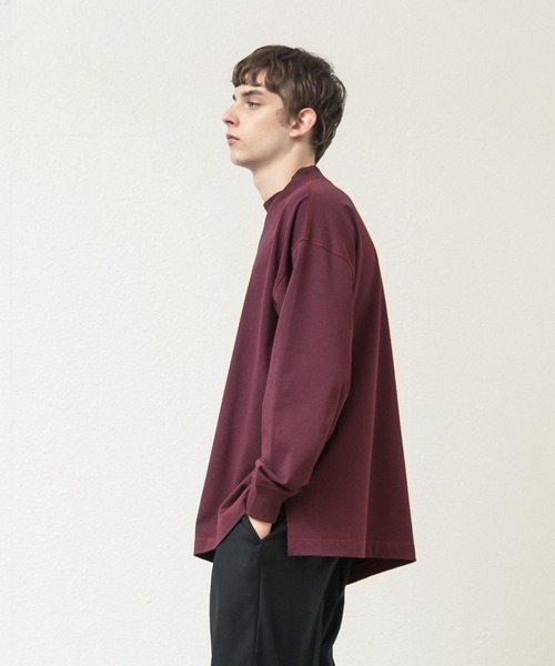 「SLICK」 長袖Tシャツ 2 アイボリー メンズ_画像3