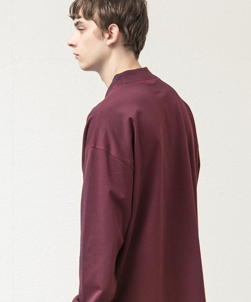 「SLICK」 長袖Tシャツ 2 アイボリー メンズ_画像6