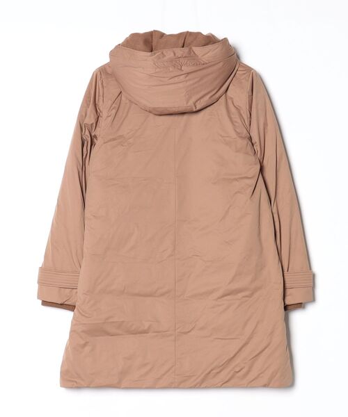 「YOSOOU」 ダウンコート 2 ブラウン レディース_画像2