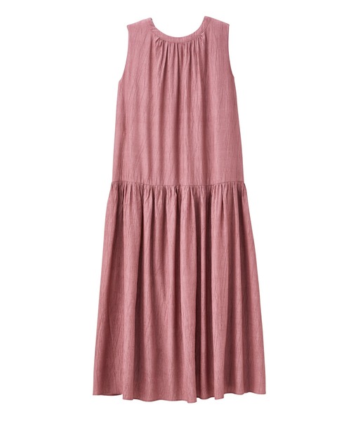 「GeeRA」 ノースリーブワンピース LARGE イエロー レディース_画像8