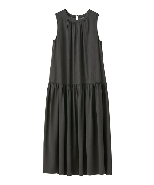 「GeeRA」 ノースリーブワンピース LARGE イエロー レディース_画像9