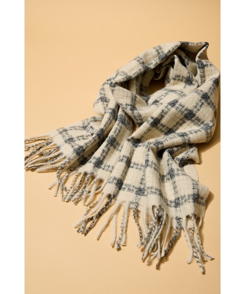 ottilie（オティーリエ） マフラー ストール チェック格子柄 ストール