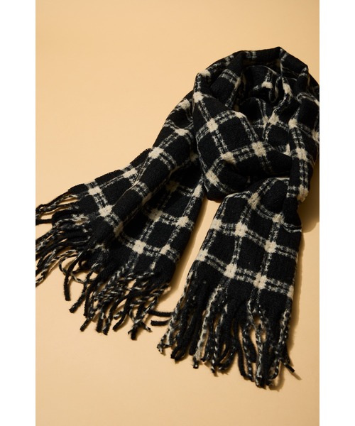ottilie（オティーリエ） マフラー ストール チェック格子柄 ストール