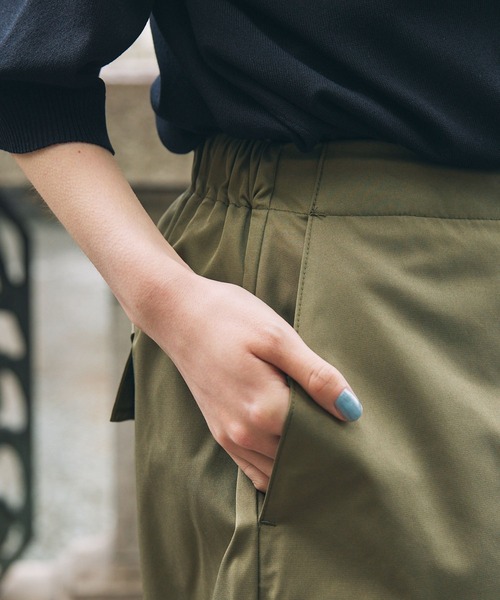 「MONO-MART LADY'S」 カーゴパンツ M カーキ レディース_画像6