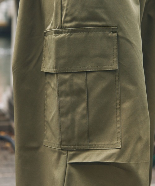 「MONO-MART LADY'S」 カーゴパンツ M カーキ レディース_画像8