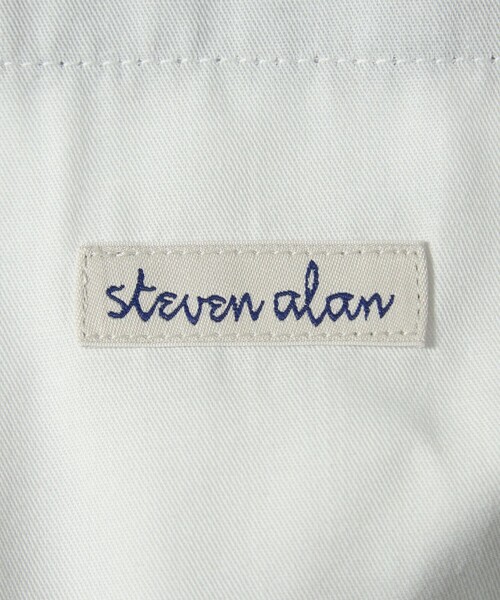 ワイドパンツ スラックス 「Steven Alan」 ウエポン ニドム イン ツープリーツ ドレス トラウザーズ メンズの画像