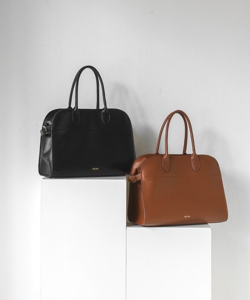 「NEUNA」 トートバッグ FREE ブラック レディース_画像8