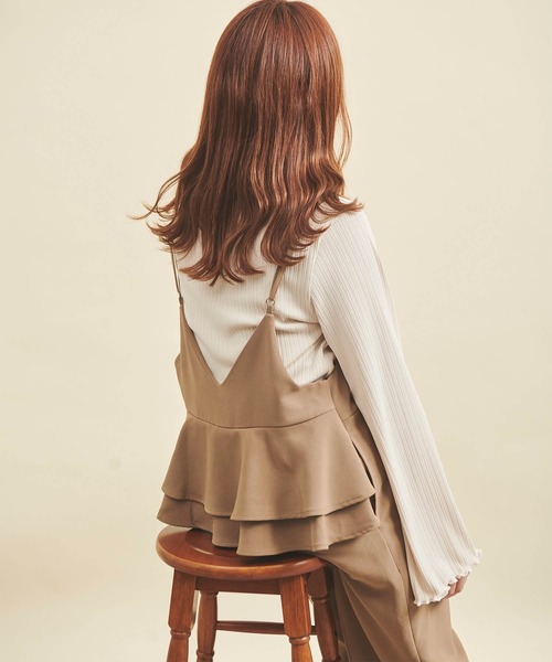 「mil」 オーバーオール X-SMALL ブラック レディース_画像7