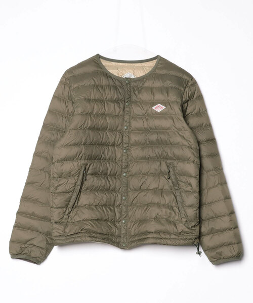 DANTON オリーブグリーン コート サイズ40 DANTON ダウンジャケット オリーブグリーン