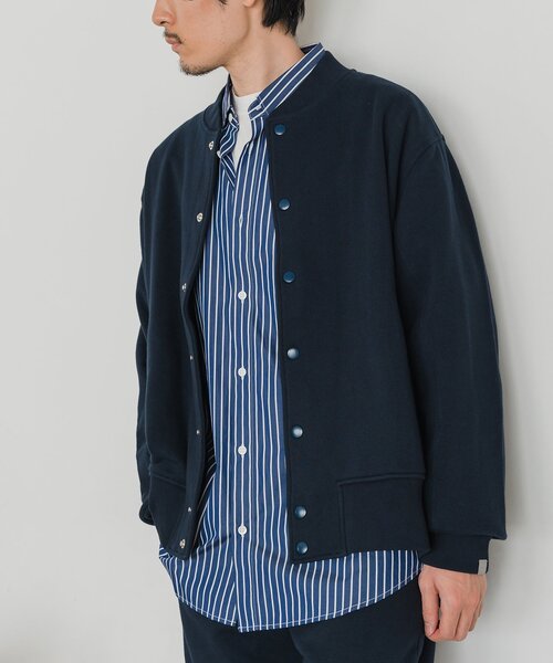 LOOPWHEELER（ループウィラー） ジャケット LARGE ネイビー メンズ