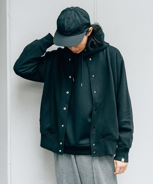 LOOPWHEELER（ループウィラー） ジャケット LARGE ネイビー メンズ