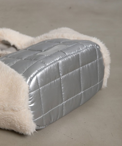 「MARECHAL TERRE」 2WAYバッグ FREE シルバー レディース_画像6