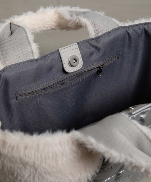 「MARECHAL TERRE」 2WAYバッグ FREE シルバー レディース_画像9