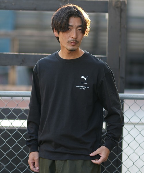 PUMA（プーマ） tシャツ 長袖 Tシャツ ロンT モンスターハンター