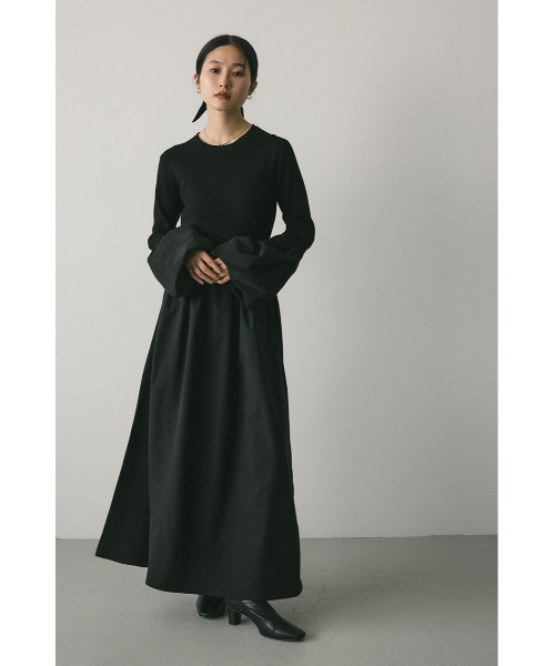 「STYLEMIXER」 長袖ワンピース SMALL ブルー レディース_画像3