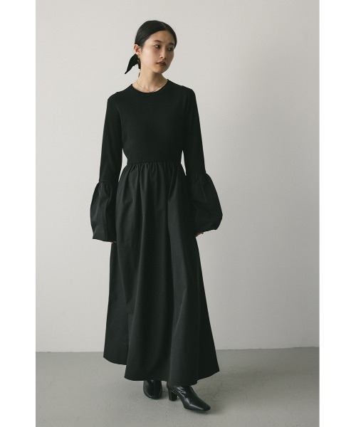 「STYLEMIXER」 長袖ワンピース SMALL ブルー レディース_画像4