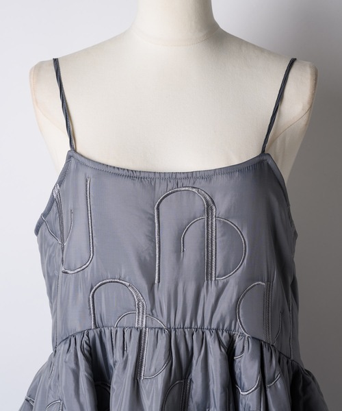 J1U by LA BELLE ETUDE キャミソールワンピース FREE ブラック