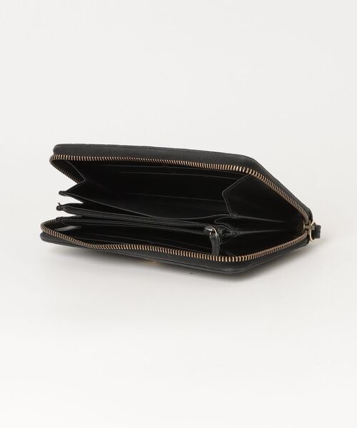 GUCCI（グッチ） キャットヘッド グッチシマ GGロゴ 長財布 - ブラック