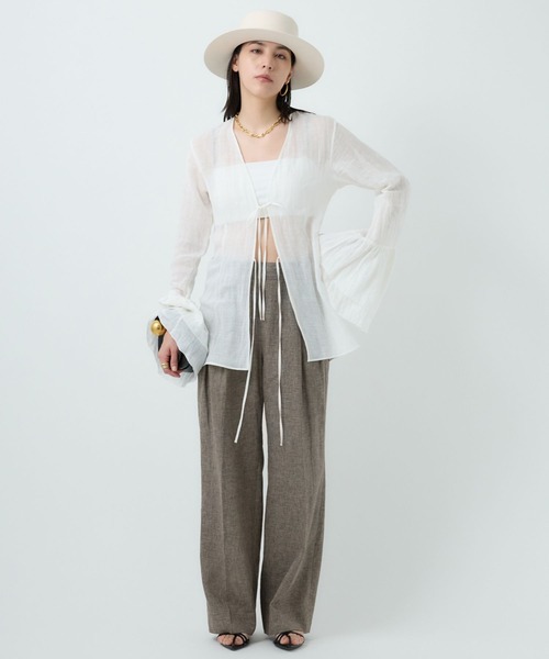 「Chaos」 長袖ブラウス FREE ブラック レディース_画像2