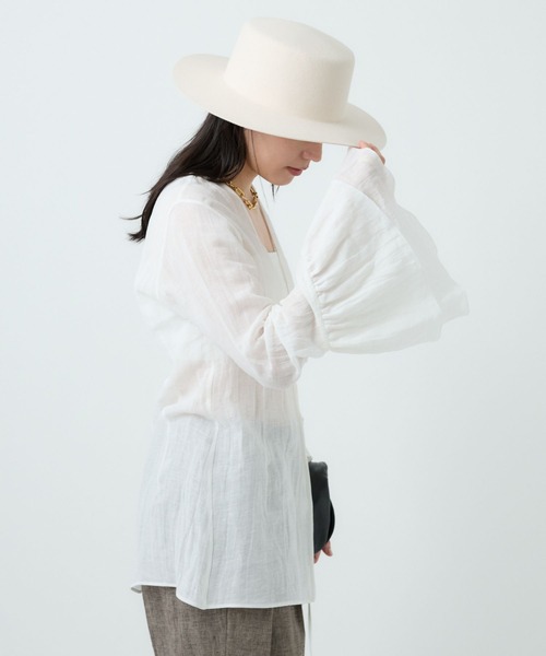 「Chaos」 長袖ブラウス FREE ブラック レディース_画像8