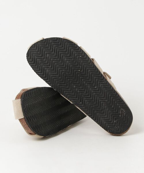 「CANAL JEAN」 フラットサンダル 24 ベージュ レディース_画像3