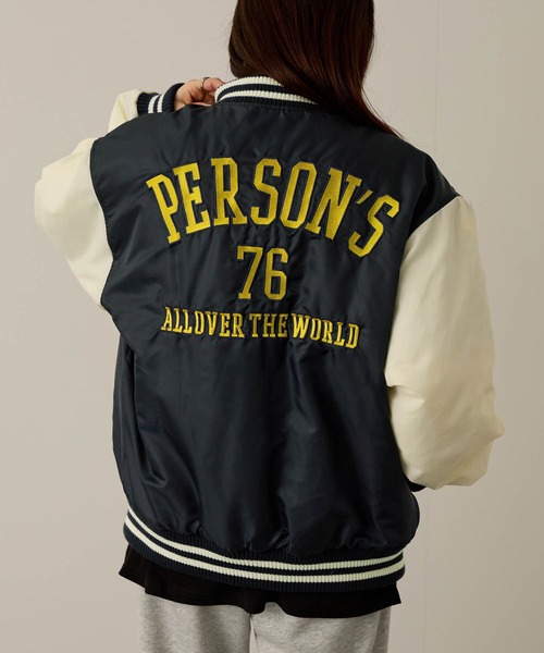 PERSON'S（パーソンズ） スタジャン 別注デザイン スタジャン