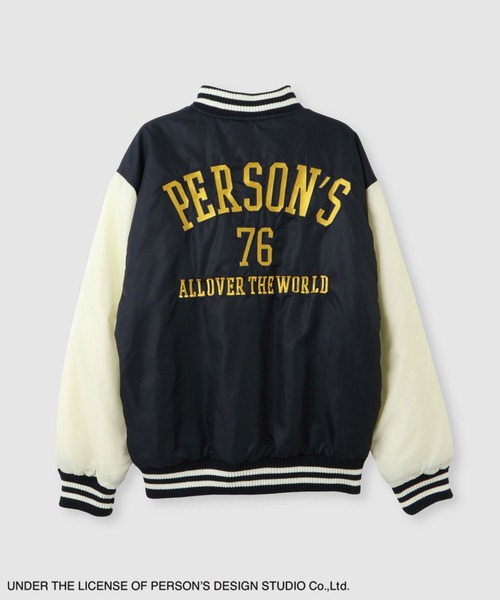 80~90s PERSON’S FOR MEN スタジャン PERSON'S（パーソンズ） スタジャン 別注デザイン スタジャン