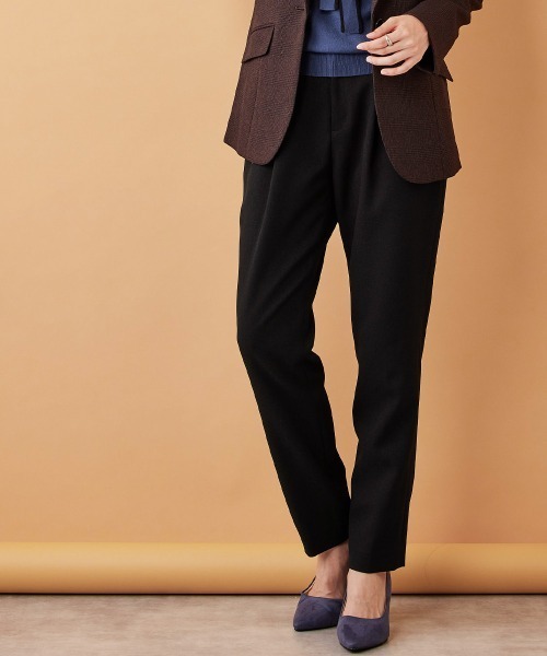 「7days Life Styling」 パンツ L グレイッシュベージュ レディース_画像3