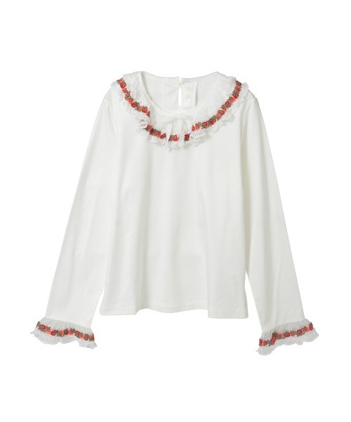 PINK HOUSE（ピンクハウス） tシャツ オリジナル苺ブレードレース