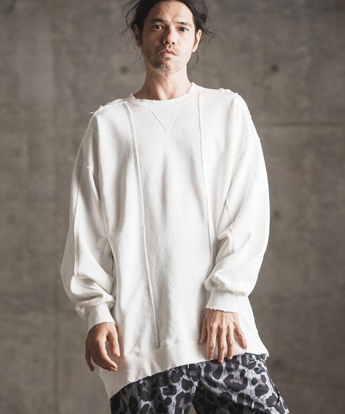 「GLIMCLAP」 スウェットカットソー S ブルー系その他 メンズ_画像2