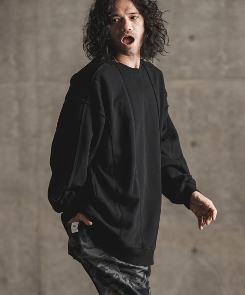 「GLIMCLAP」 スウェットカットソー S ブルー系その他 メンズ_画像8