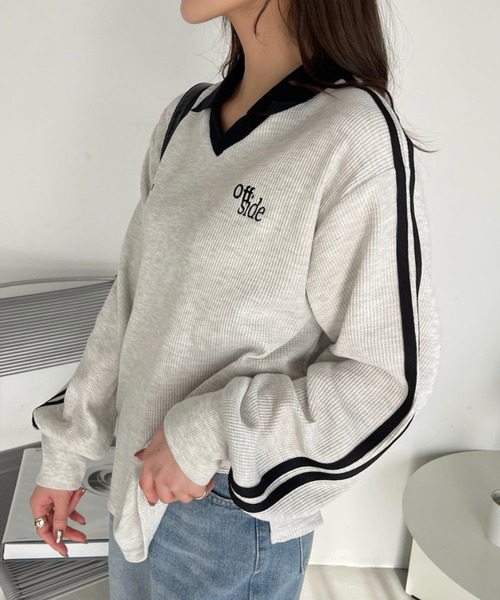 「Ada.」 長袖カットソー FREE アイボリー レディース_画像8