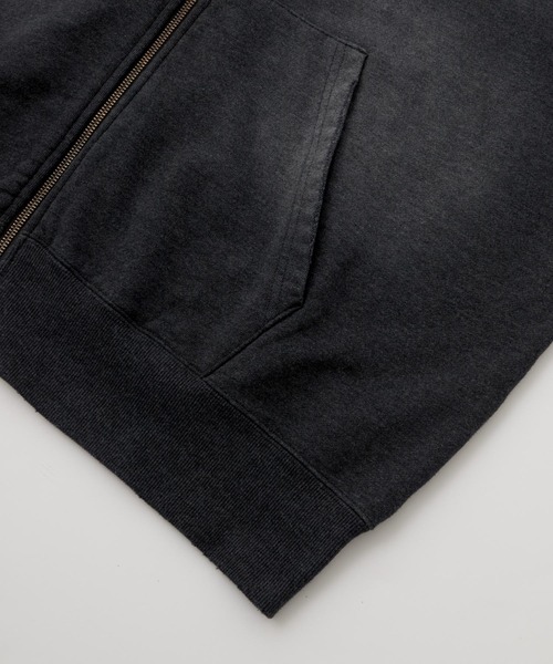 「SERACE」 ジップアップパーカー S ブルー メンズ_画像3