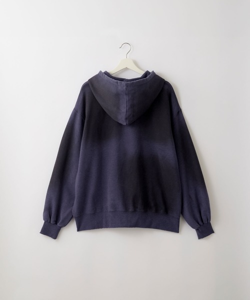 「SERACE」 ジップアップパーカー S ブルー メンズ_画像6