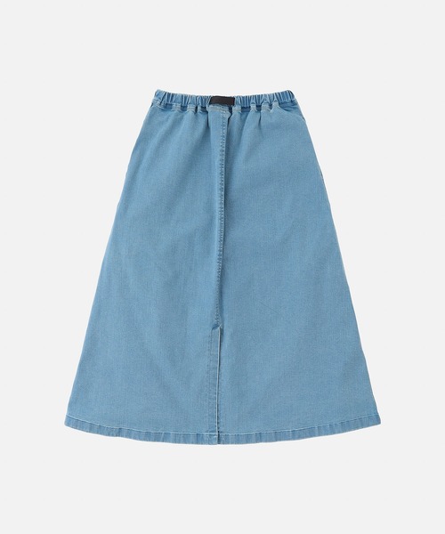 Gramicci（グラミチ） デニムスカート STRETCH DENIM LONG FLARE SKIRT