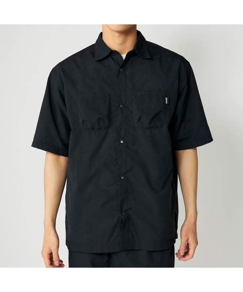 80-90s Vacation ブラック　コットン　シャツ Ocean Pacific（オーシャンパシフィック） tシャツ DotAir ドットエア