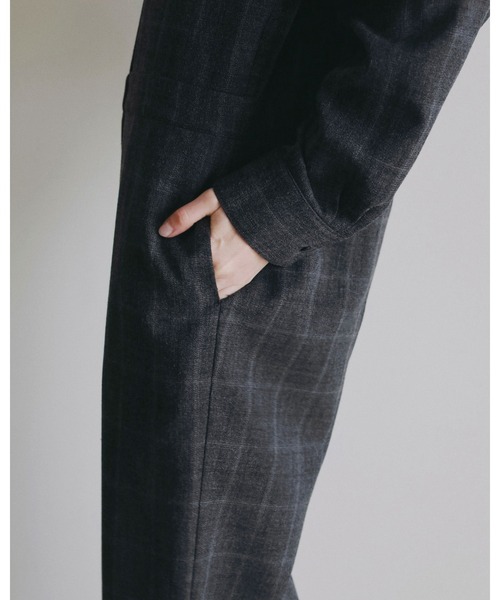 anuke（アンヌーク） オールインワン Check Shirts Combinaison