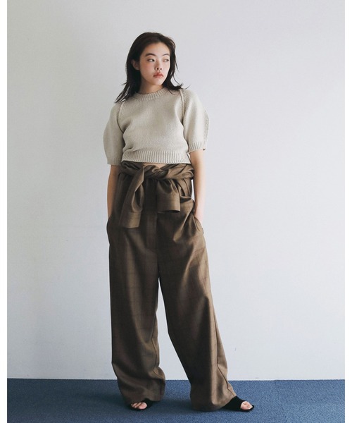 anuke（アンヌーク） オールインワン Check Shirts Combinaison