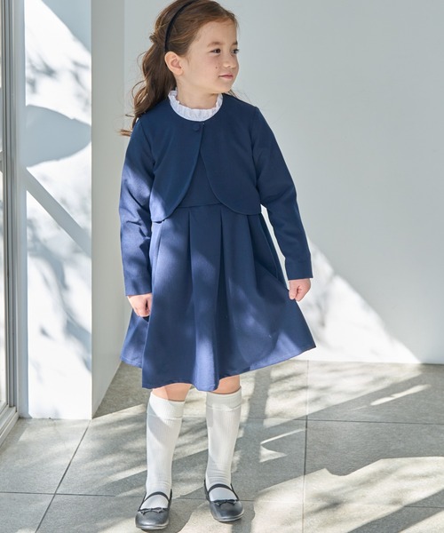 「pairmanon」 「KIDS」コンビワンピース 110 ネイビー キッズ_画像9