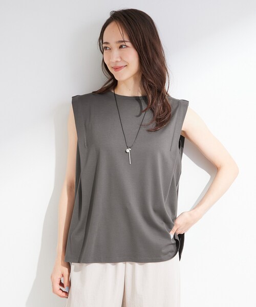 SHOO・LA・RUE（シューラルー） tシャツ 「UVカット/接触冷感」上品に