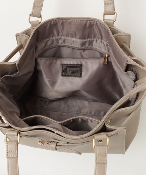 「GUSCIO」 トートバッグ FREE ベージュ レディース_画像4