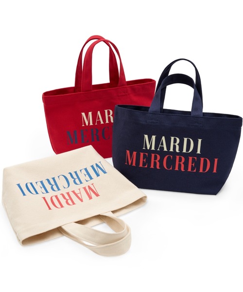 Mardi Mercredi（マルディメクルディ） トートバッグ CANVAS TOTE BAG 