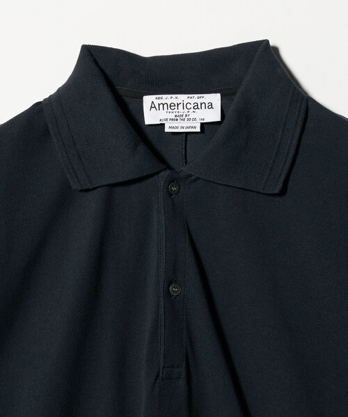 AMERICANA（アメリカーナ） ポロシャツ ポロ 「Americana」カノコ