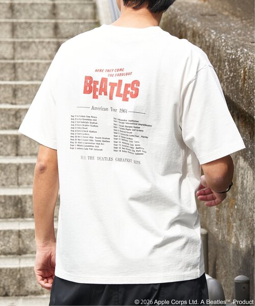The Beatles tシャツ ザ ビートルズ ツアープリントTシャツ メンズ